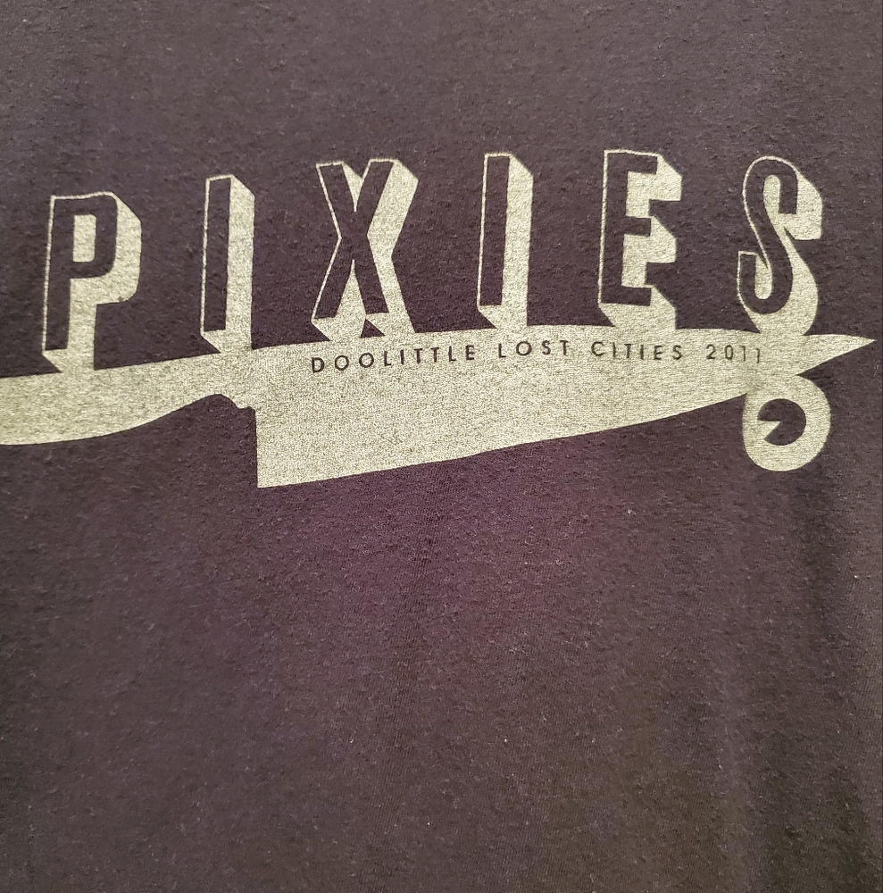 Pixies 2011 Vintage tour shirt doolittle lost cities